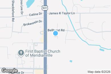 Map image of the property - 104 Cerrydowns Ct
