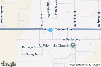 Map image of the property - 110 Maple St