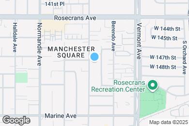 Map image of the property - 14626 S Budlong Ave