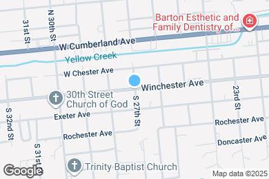 Map image of the property - 304 S 27th St