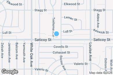 Map image of the property - 7608 Texhoma Ave