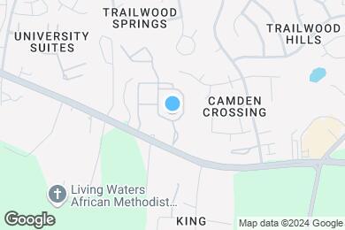 Map image of the property - Campus Crossings at Raleigh