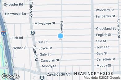 Map image of the property - 417 Sue St