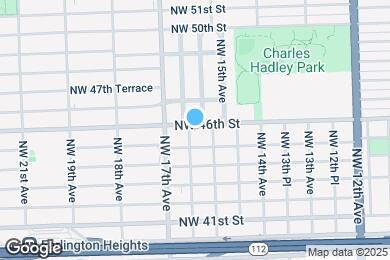 Map image of the property - 1540 NW 46th St