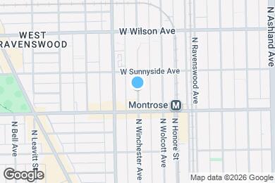 Map image of the property - 4450 N Winchester Ave