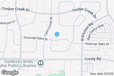 Map image of the property - 8532 Overcup Oaks Dr