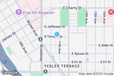 Map image of the property - 1011 E Terrace St