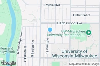 Map image of the property - 3448 N Cramer St