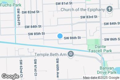 Map image of the property - 5990 SW 86th St
