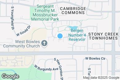 Map image of the property - 5822 S Van Gordon Ln
