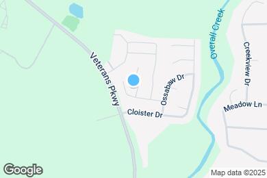 Map image of the property - 407 Tessa Ct