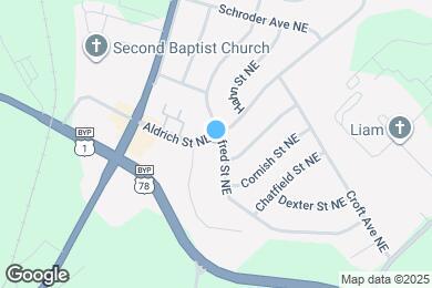 Map image of the property - 693 Aldrich St NE