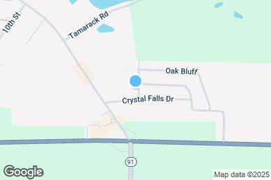 Map image of the property - 1601 Hiddenview Dr