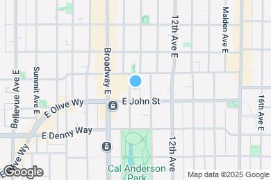Map image of the property - 216 10th Ave E