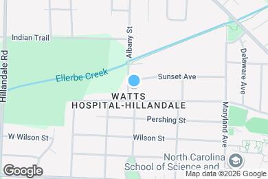 Map image of the property - 1602 Albany St