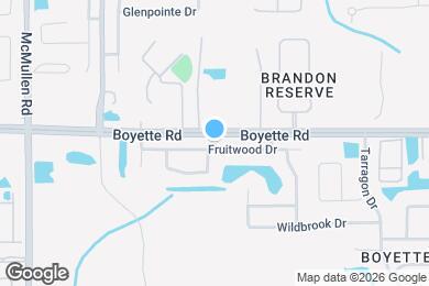 Map image of the property - 12104 Fruitwood Dr