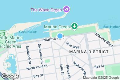 Map image of the property - 455 Marina Blvd