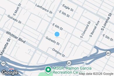 Map image of the property - 3054 Inez St