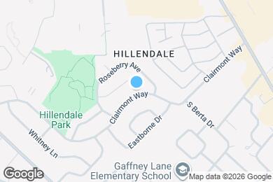 Map image of the property - 13323-13325 Clairmont Way