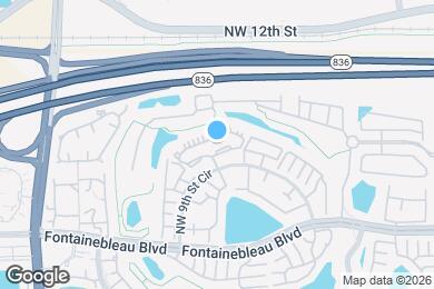 Map image of the property - 10257 NW 9th Street Cir