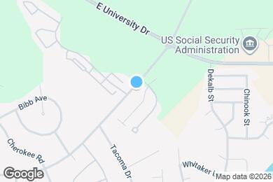 Map image of the property - Shelton Mill Townhomes