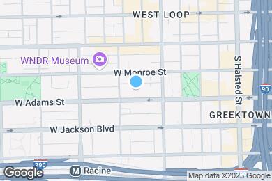 Map image of the property - 1040 W Adams St