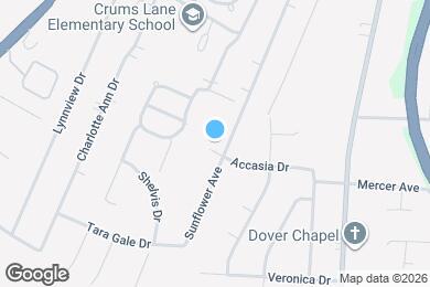 Map image of the property - 2613 Accasia Dr