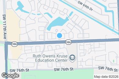 Map image of the property - 7130 SW 112th Ct