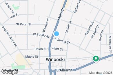 Map image of the property - 13 E Spring St