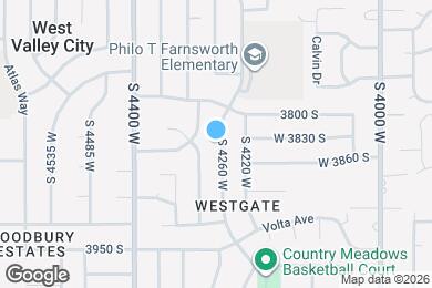 Map image of the property - 3838 S Sunnyvale Dr