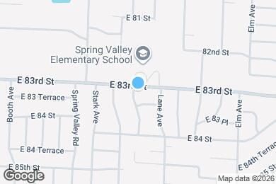 Map image of the property - 8951 E 83rd St