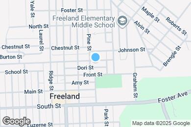 Map image of the property - 546 Walnut St