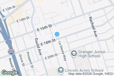 Map image of the property - 2645 E 18th St