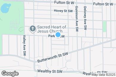 Map image of the property - 1036 Park St SW