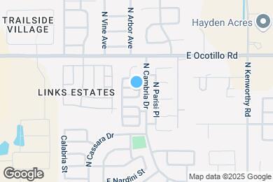 Map image of the property - 1151 E Bosi St