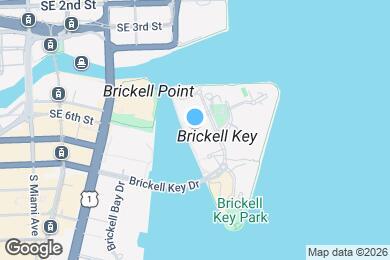 Map image of the property - 701 Brickell Key