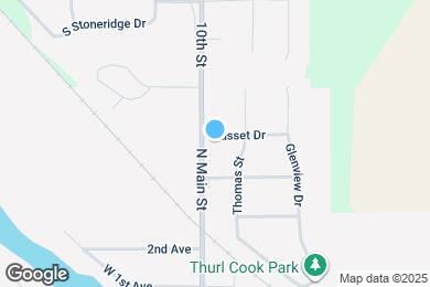 Map image of the property - 780 N Main St