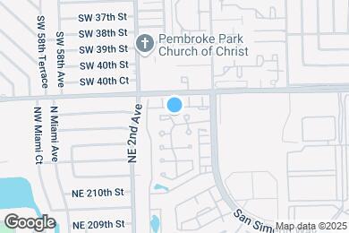 Map image of the property - 21300 San Simeon Way