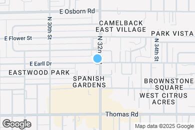 Map image of the property - 3036 N 32nd St
