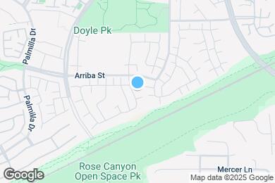 Map image of the property - 7855 Camino Tranquilo