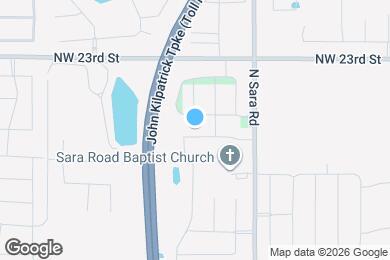 Map image of the property - 10713 NW 20th St