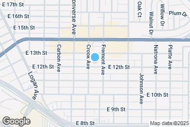 Map image of the property - 2408 E 12th St