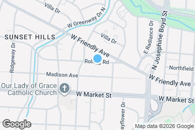 Map image of the property - 1813 Rolling Rd