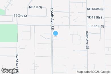 Map image of the property - 13710 156th Ave SE