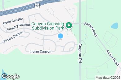 Map image of the property - 11007 Inner Canyon