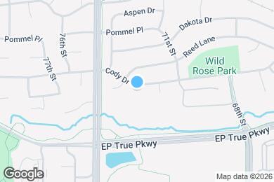 Map image of the property - 7144 Cody Dr