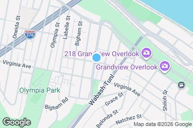 Map image of the property - 203 Merrimac St