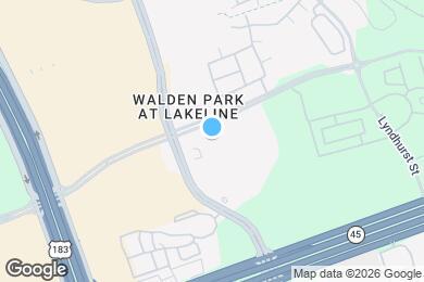 Map image of the property - 10701 Lakeline Mall Dr