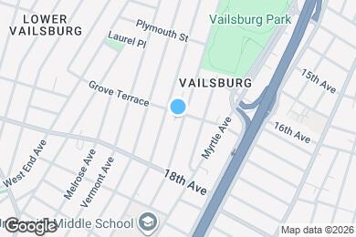 Map image of the property - 175 S Munn Ave