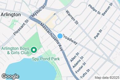 Map image of the property - 389 Massachusetts Ave
